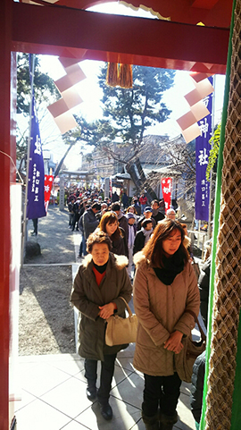 生島神社のぼり